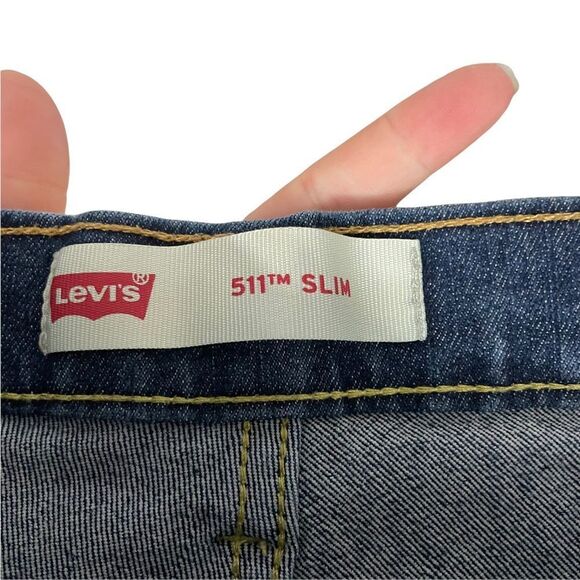 Levi’s 511 Slim Straight Leg Medium Wash Jeans - Picture 4 of 4
